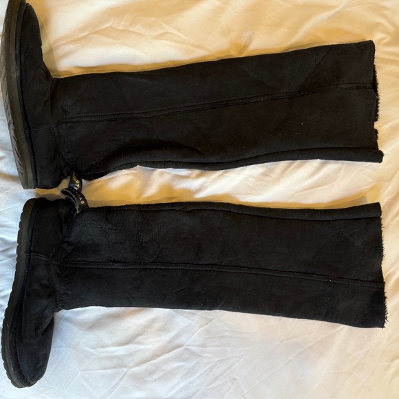 Stella McCartney Over The Knee Shearling Boots - Picture 1 of 4